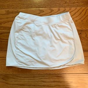 Lululemon dupe! Aspire white tennis skort.